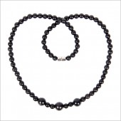 泗濱砭石項(xiàng)鏈 5mm3圓珠